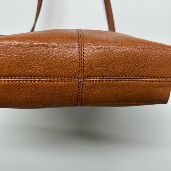 J. Crew Brown Leather Crossbody Bag - Picture 5 of 12